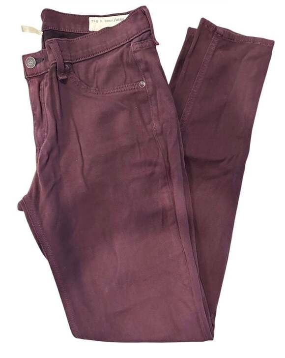 rag & bone Denim - Rag & Bone Legging Jeans Size 30 Mulberry